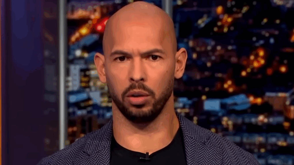 Andrew Tate on Piers Morgan Uncensored.