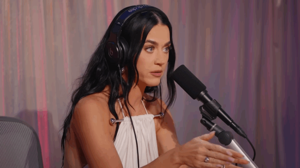 Katy Perry speaks to Apple Music on YouTube.