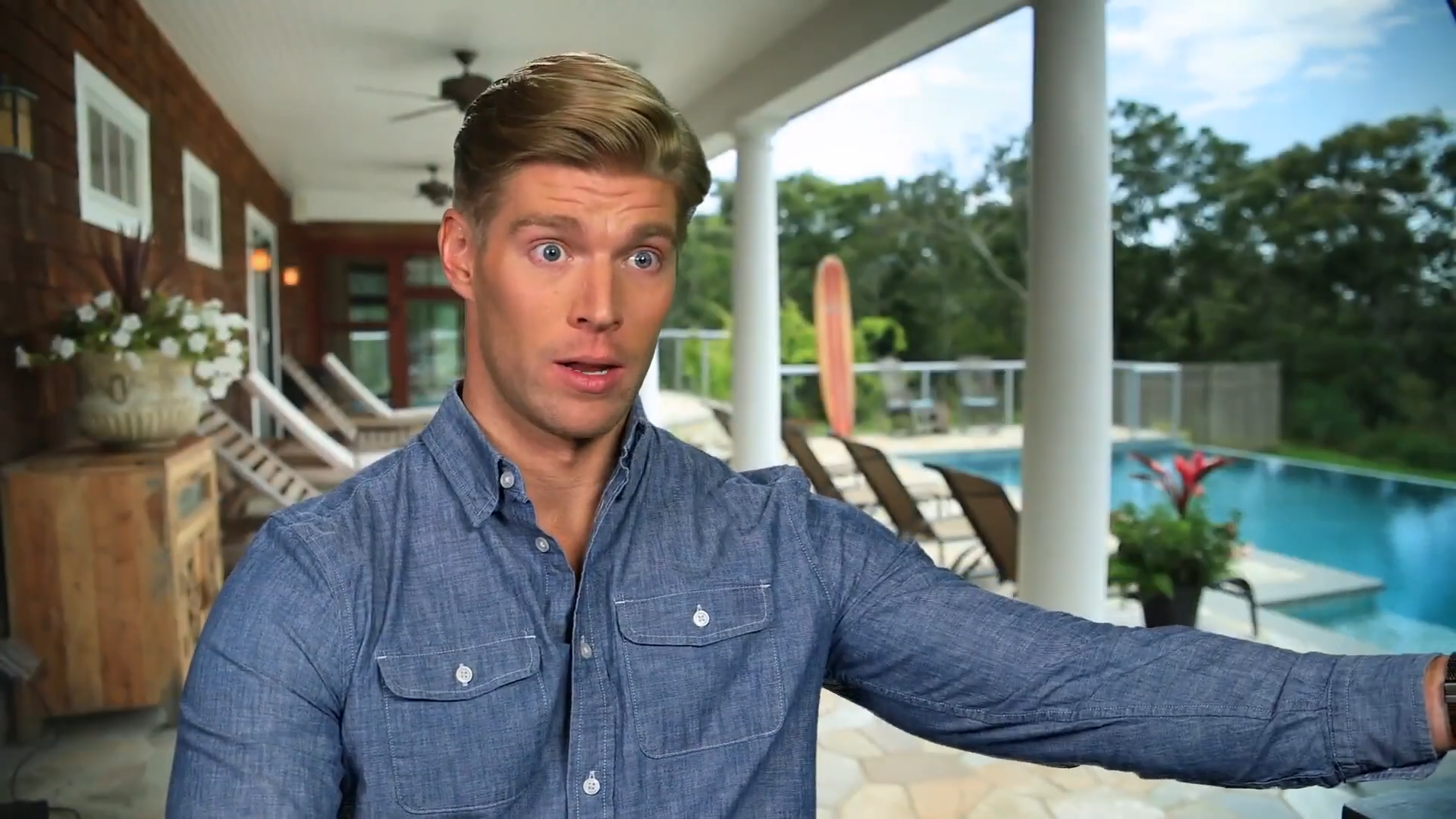 Kyle Cook in an old episode of Summer House.