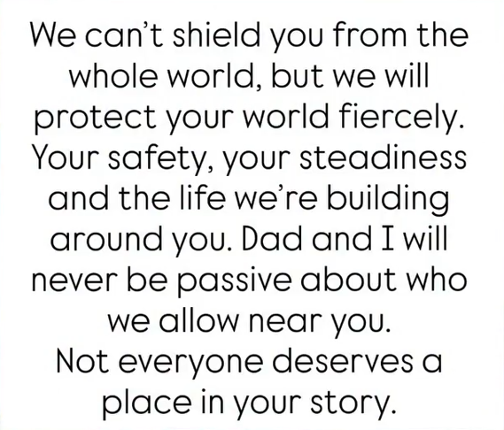 A black-on-white text post image that Amy Duggar shared on social media.