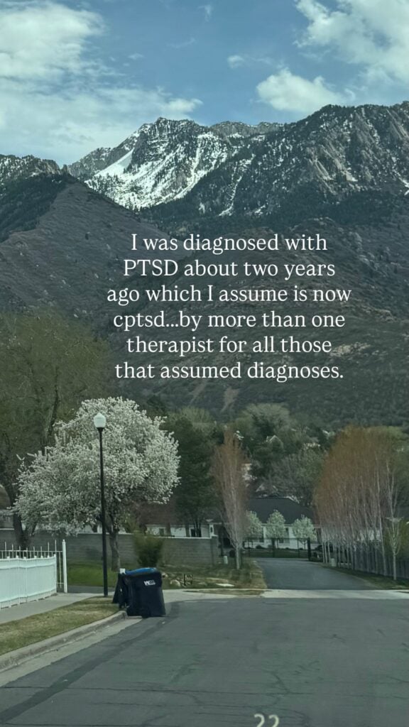 Taylor Frankie Paul shared her C-PTSD diagnosis on her Instagram Story.