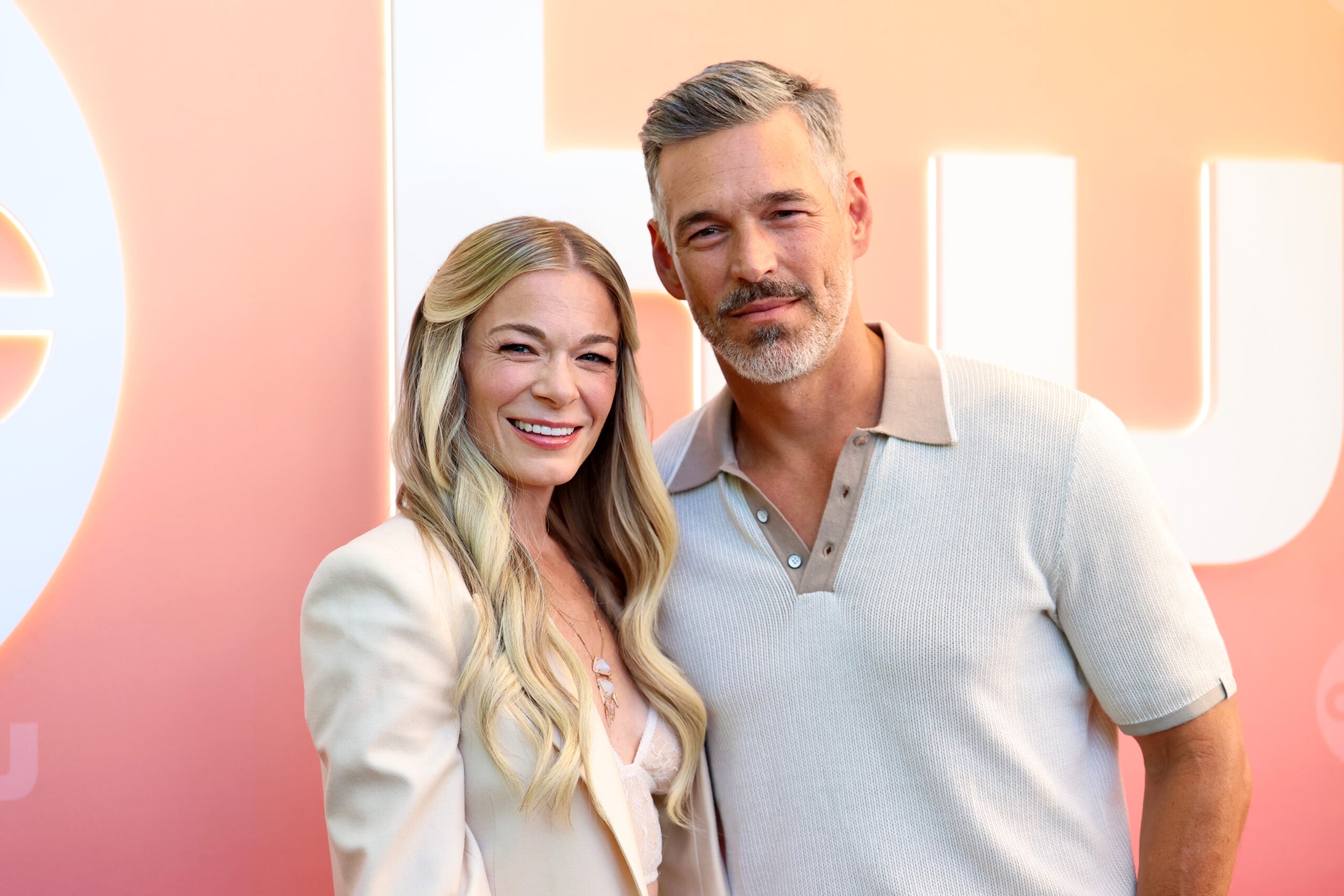 LeAnn Rimes and Eddie Cibrian together in 2025.