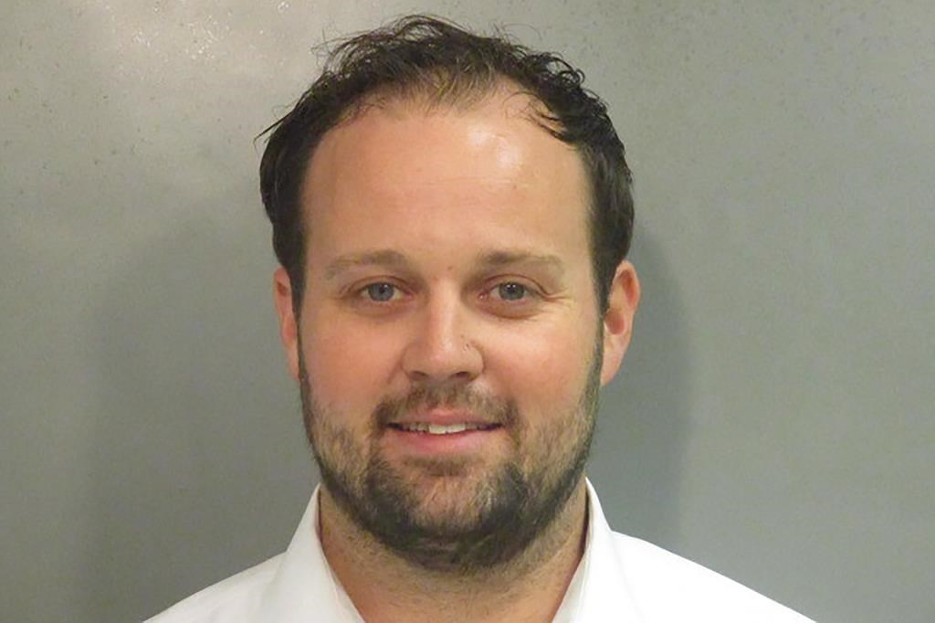 Josh Duggar in a follow-up mugshot.