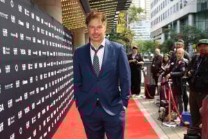 Patrick Muldoon attends the premiere of 