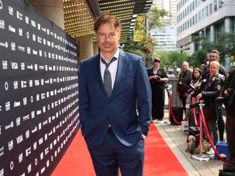 Patrick Muldoon attends the premiere of 