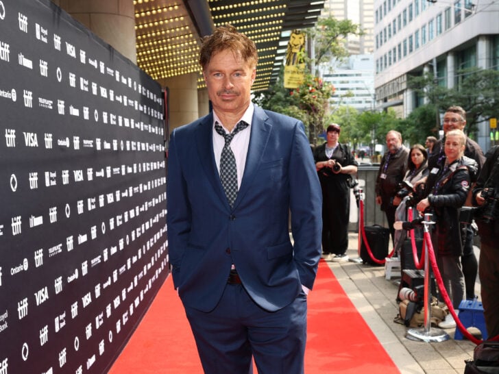 Patrick Muldoon attends the premiere of 