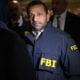 FBI Director Kash Patel leaves after a press conference on October 23, 2025 in New York City.