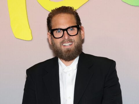Jonah Hill attends the world premiere of Apple's 