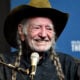 Legendary Recording Artist Willie Nelson speaks onstage at his album premier on April 4, 2017 in Nashville, Tennessee.