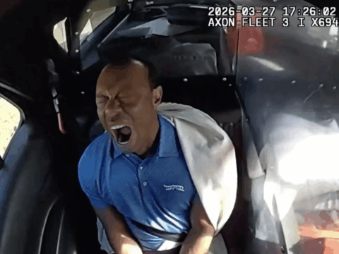 New police bodycam footage captures the aftermath of Tiger Woods' latest DUI arrest.