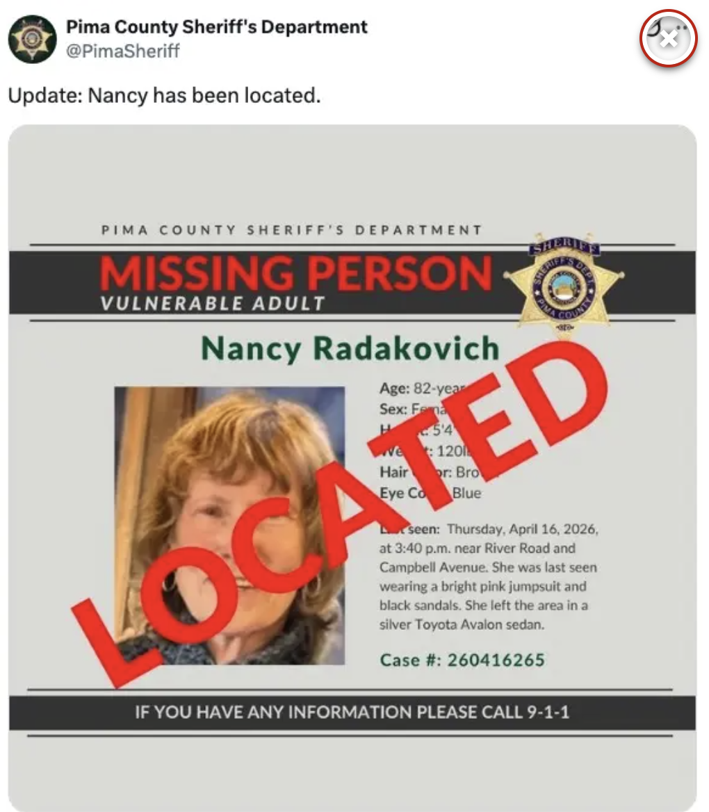 Social media users got the wrong idea about a recent post from the Pima County Police Department.