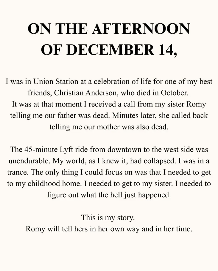 A screenshot from Jake Reiner's recent Instagram post.