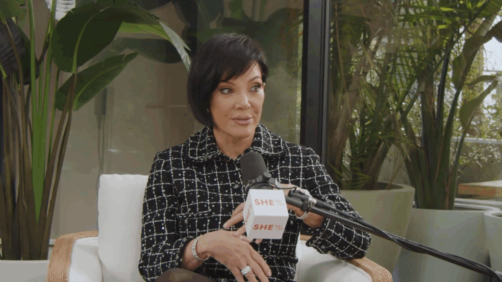 Kris Jenner speaks on the SHE MD podcast.