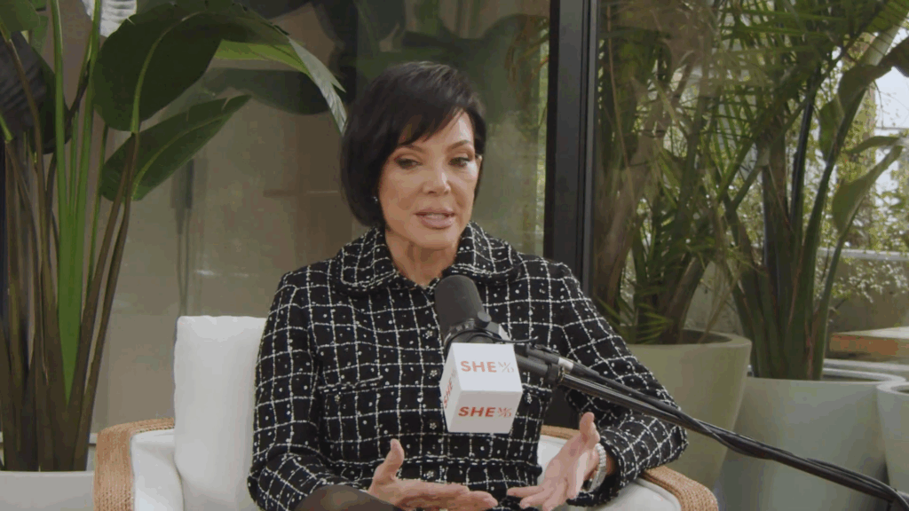 Kris Jenner shares her beliefs on the SHE MD podcast.