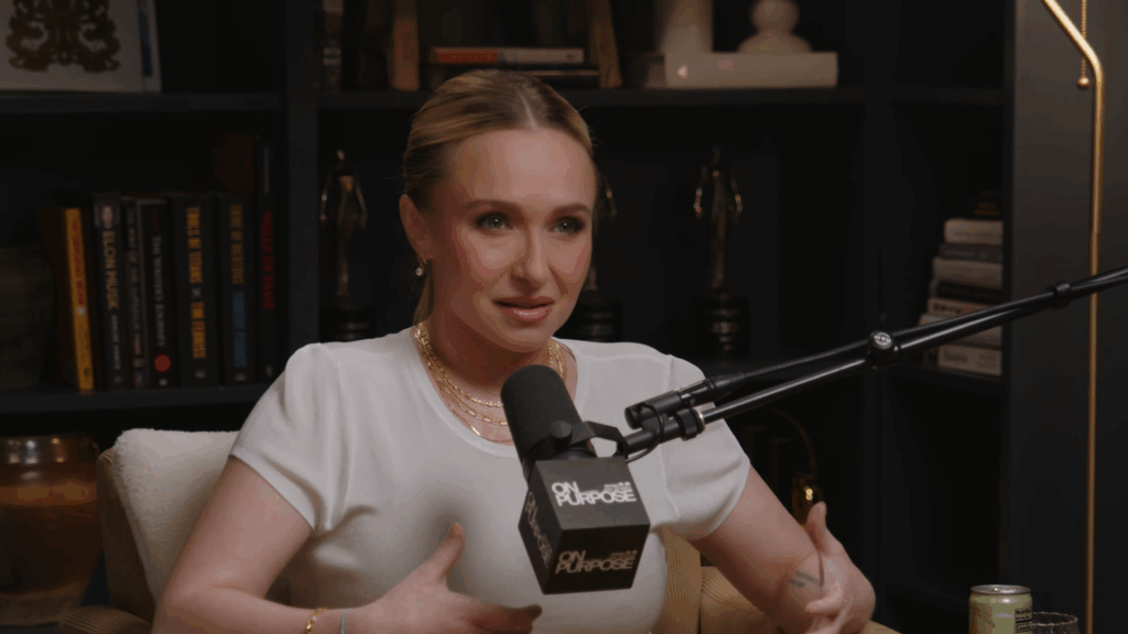 Hayden Panettiere op de podcast 'On Purpose' in mei 2026.