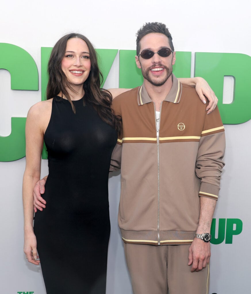 Elsie Hewitt and Pete Davidson in July 2025.