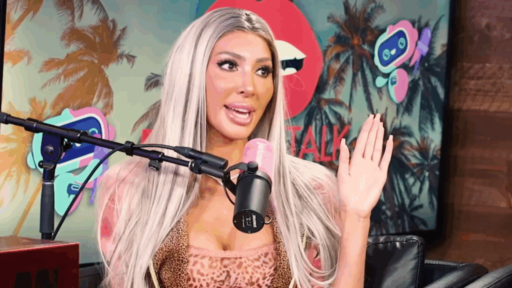 Farrah Abraham speaks on the Pillow Talk podcast.