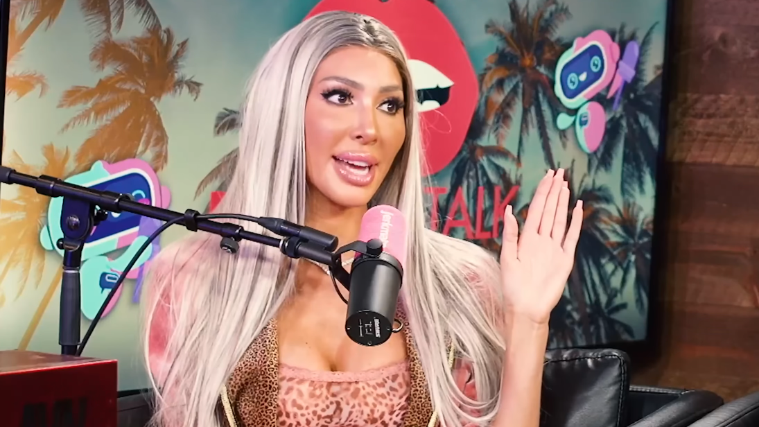 Farrah Abraham speaks on the Pillow Talk podcast.
