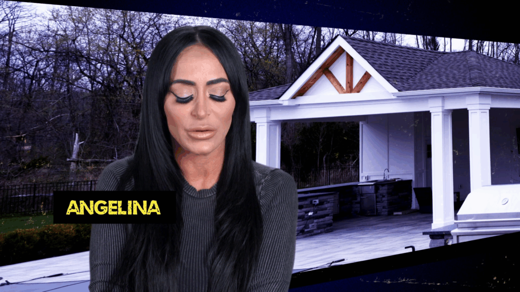 Angelina Pivarnick in the confessional.