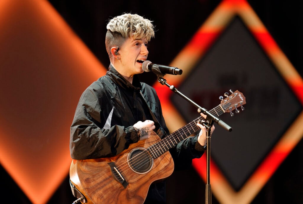 Jack Avery of Why Don't We performs onstage during 106.1 KISS FM's Jingle Ball 2019 at Dickies Arena on December 03, 2019 in Dallas, Texas.