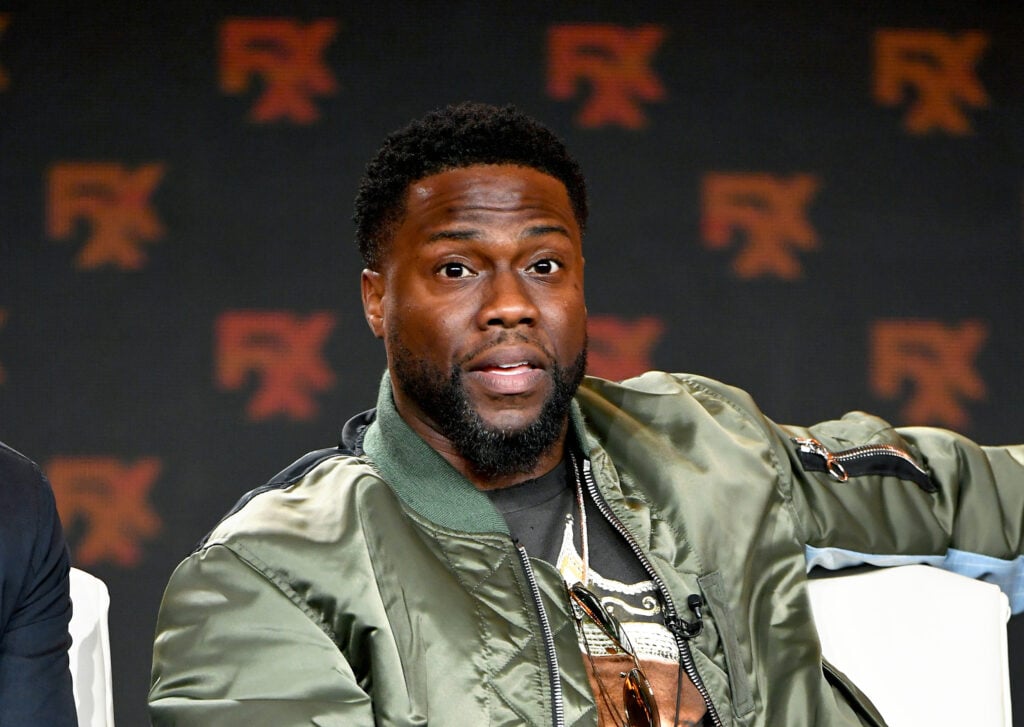 Kevin Hart of 'Dave' speaks during the FX segment of the 2020 Winter TCA Tour at The Langham Huntington, Pasadena on January 09, 2020 in Pasadena, California. 