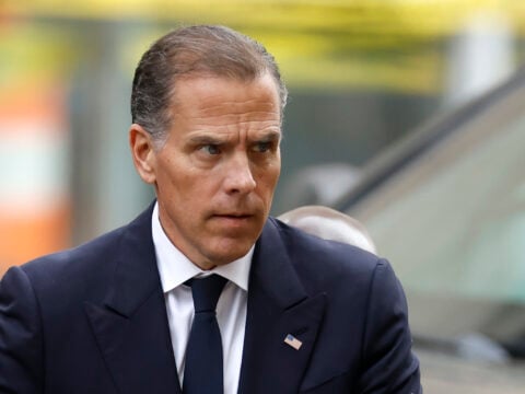 Hunter Biden, son of U.S. President Joe Biden, arrives to the J. Caleb Boggs Federal Building on June 06, 2024 in Wilmington, Delaware.