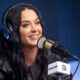 Katy Perry visits the SiriusXM studios on August 19, 2024 in Los Angeles, California.