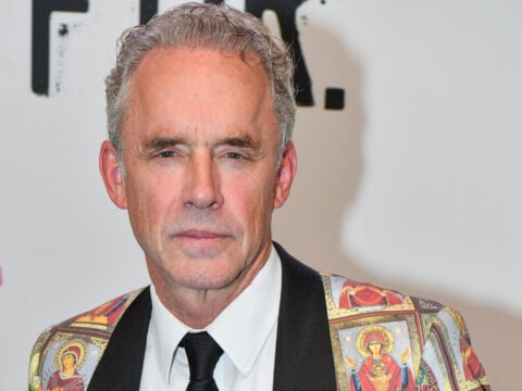 Jordan Peterson arrives at Am I Racist? Movie Premiere at Regal Green Hills on September 09, 2024 in Nashville, Tennessee.