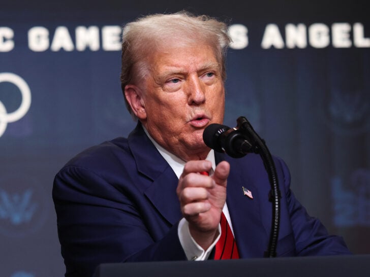 Donald Trump Accused of Wearing ‘Double Diaper’ at Memorial Day Event