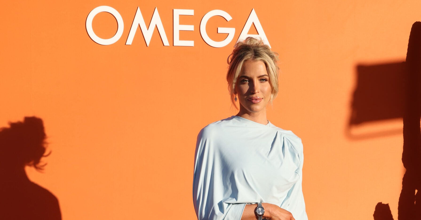 Allie Eklund attends the OMEGA Austin Celebration at Assembly Hall on March 11, 2026 in Austin, Texas. 