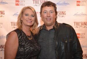TV Personalities Lisa and Al Robertson arrive at 