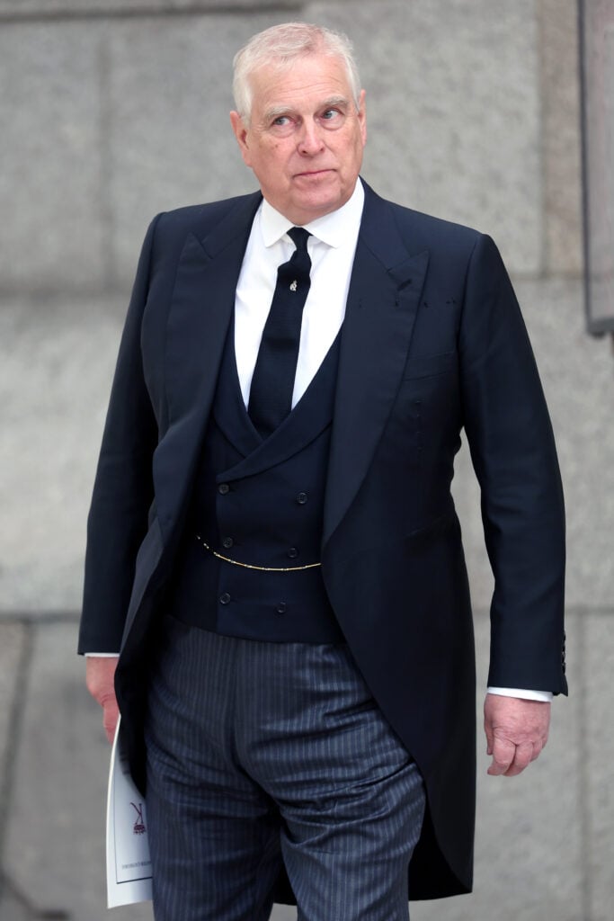 Andrew Mountbatten-Windsor in 2025.