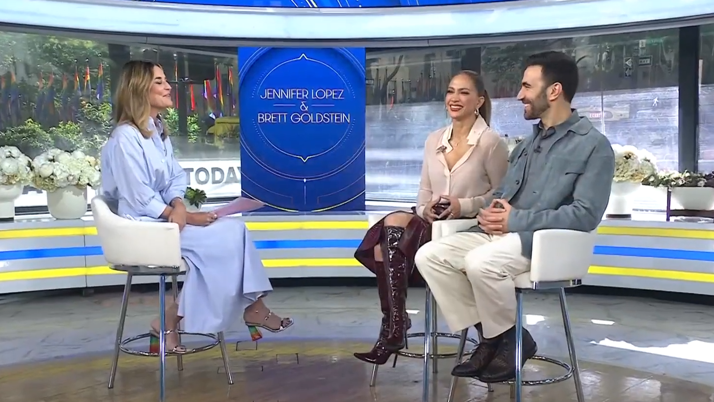 Savannah Guthrie interviews Jennifer Lopez and Brett Goldstein.
