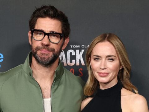 John Krasinski and Emily Blunt in May 2026.