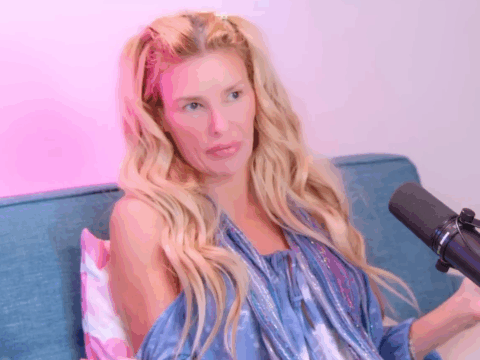 Brandi Glanville on her podcast in June 2026.