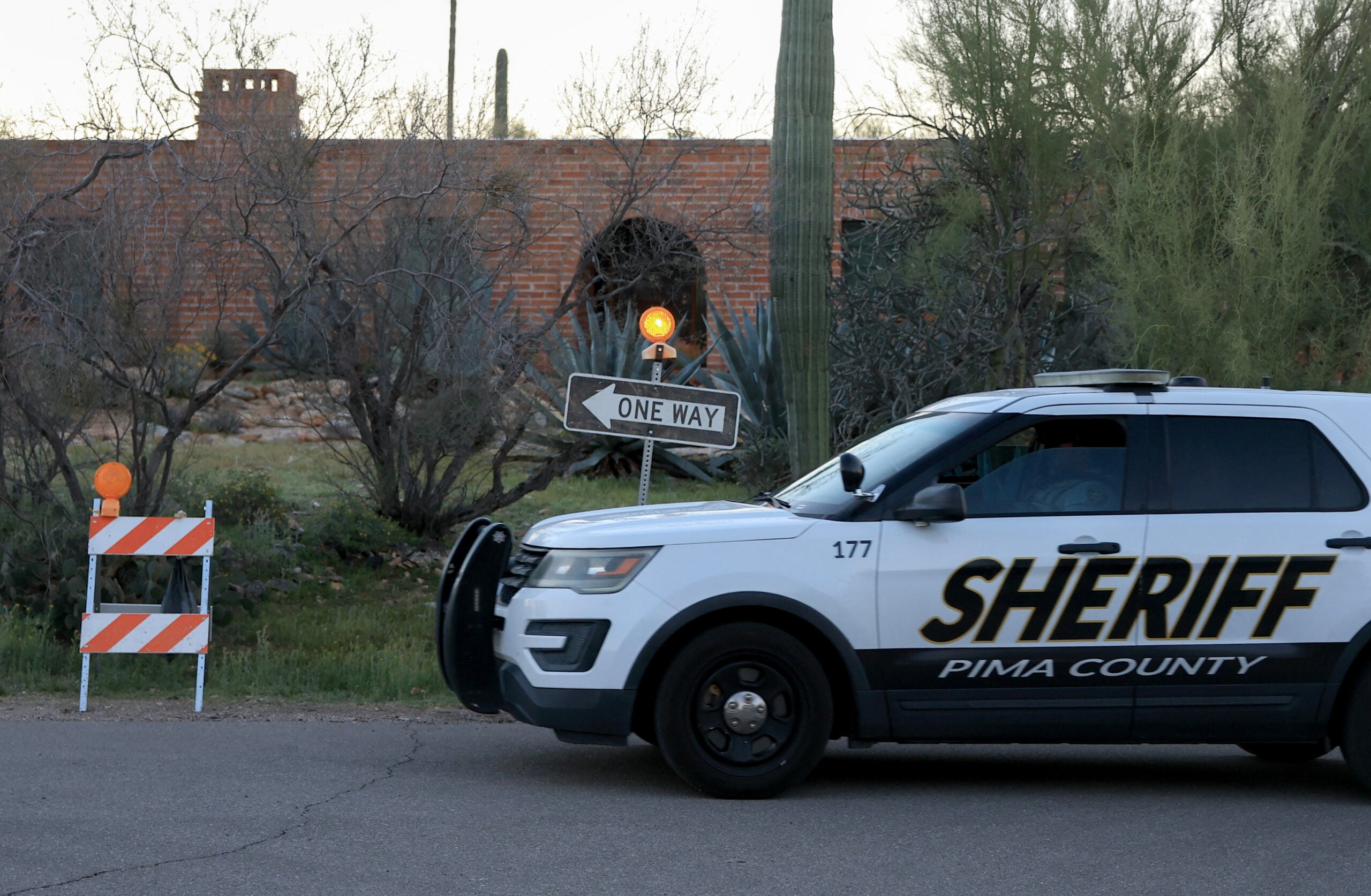 The search for Nancy Guthrie in Pima County, Arizona.