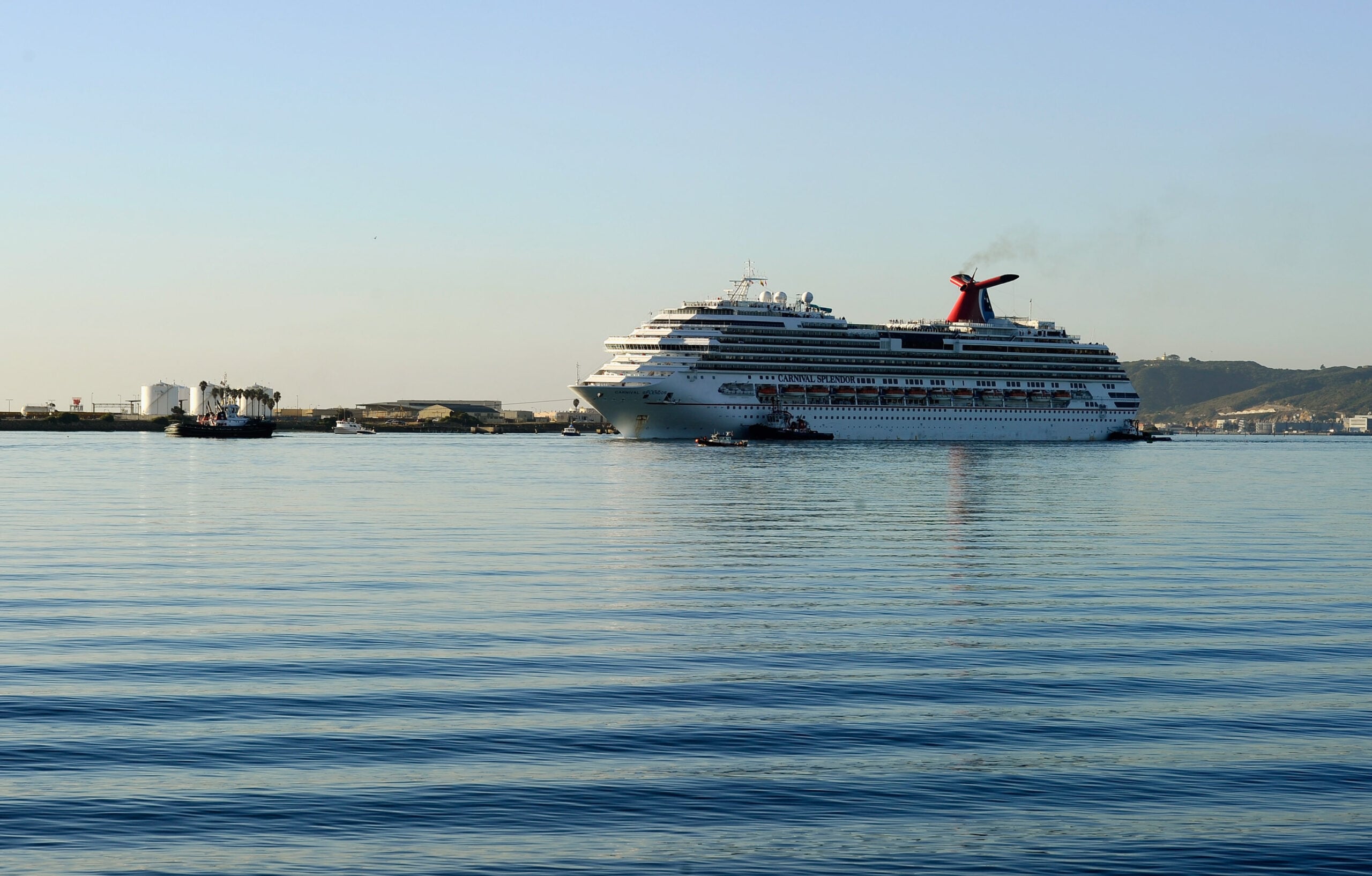 A Carnival Cruise ship, Splendor.