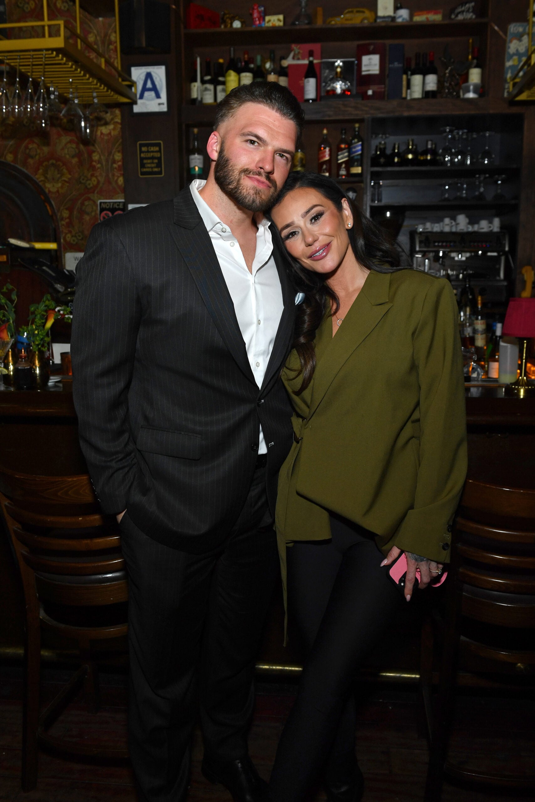 Zack Carpinello and Jenni “JWOWW†Farley in 2026.