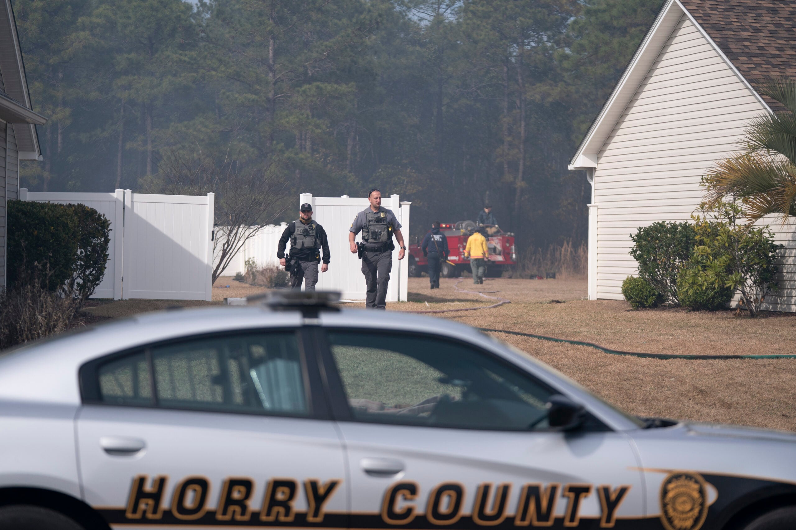 Law enforcement in Myrtle Beach, South Carolina in 2025.