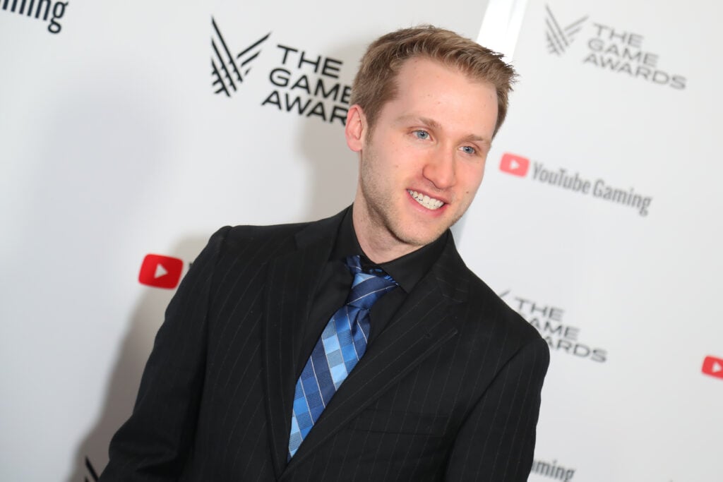 Jesse Tyler Ridgway attends The Game Awards 2018 - Arrivals at Microsoft Theater on December 06, 2018 in Los Angeles, California. 