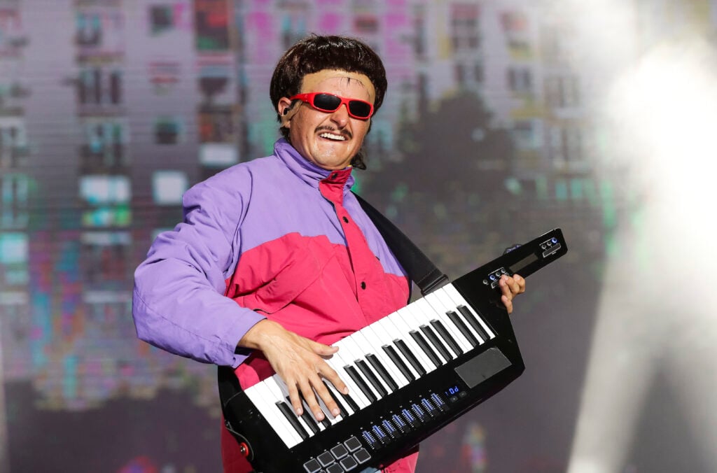 Oliver Tree actúa durante el festival Exit 2024 en la Fortaleza Petrovaradin el 11 de julio de 2024 en Novi Sad, Serbia.