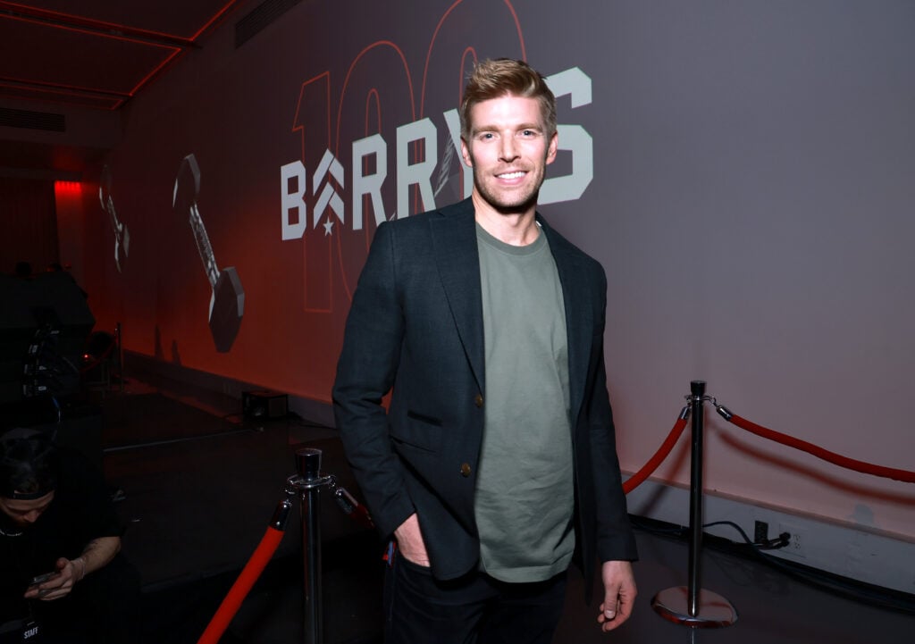 Kyle Cooke attends Barry's 100th Studio Milestone Celebration with Loud Luxury in NYC at LAVAN Midtown on February 26, 2026 in New York City.