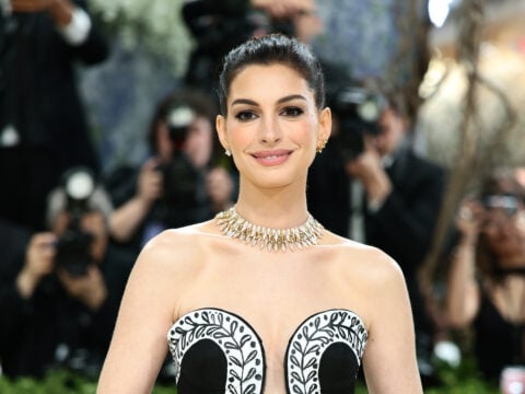 Anne Hathaway attends the 2026 Met Gala celebrating