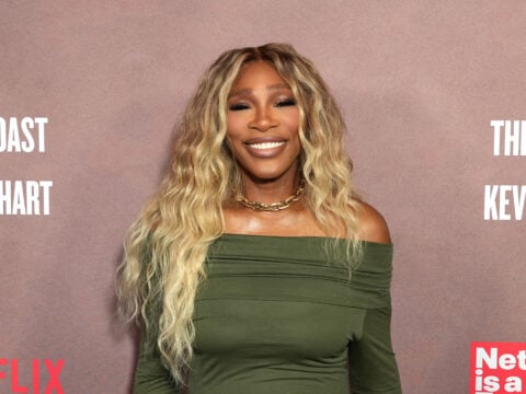 Serena Williams attends Netflix Is A Joke Festival Presents: The Roast of Kevin Hart at The Kia Forum on May 10, 2026 in Inglewood, California.