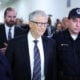 Microsoft Co-Founder Bill Gates departs the Rayburn House Office Building after testifying at a closed-door interview with the House Oversight Committee on Capitol Hill on June 10, 2026 in Washington, DC.