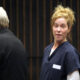 Kimberly Mathers, Eminem's ex-wife, appears before Judge Ed Servito in Macomb Count Circuit Court for violating her probation on drug charges February 12, 2004 in Mt. Clemens, Michigan.