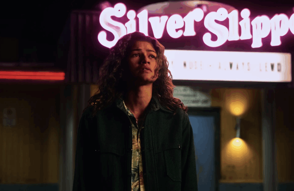 Zendaya in the 'Euphoria' Season 3 finale.