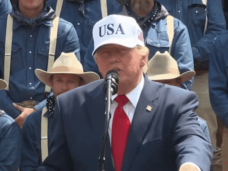 Donald Trump Jokes About ‘Threesome’ With Sons for Some Reason