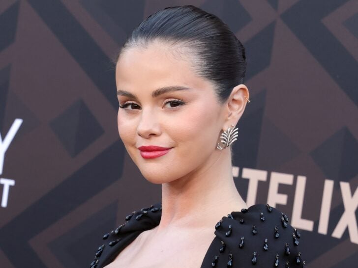Selena Gomez Dazzles En Route to Taylor Swift Wedding Festivities, Rehearsal