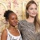 Zahara Jolie and mom Angelina Jolie in 2025.